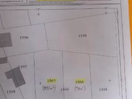 vente terrain 911 m² à flavy-le-martel (02520)  32 160 €