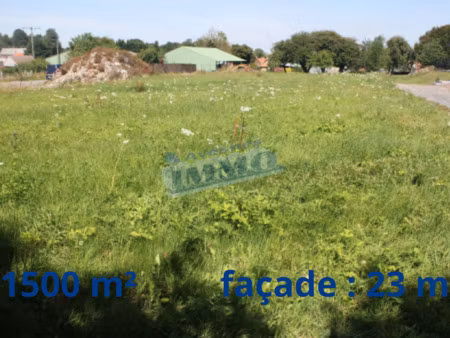 vente terrain 1500 m² monchy-au-bois (62111)