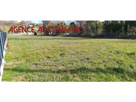 vente terrain 738 m² à saint-sulpice-sur-lèze (31410)  78 500 €