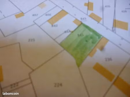 terrain 625 m² achiet-le-petit