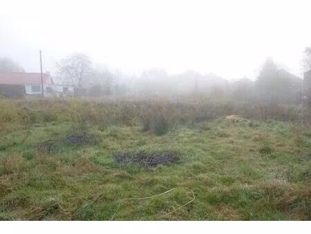 vente terrain 2306 m² honnecourt-sur-escaut (59266)