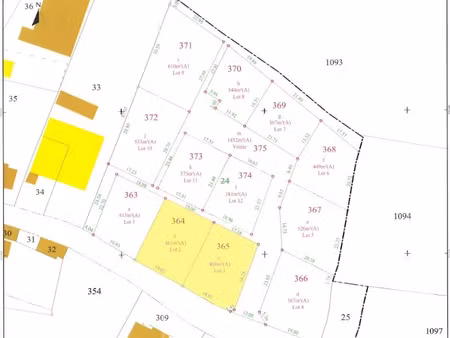 vente terrain 469 m² à le cloître-pleyben (29190)  14 000 €