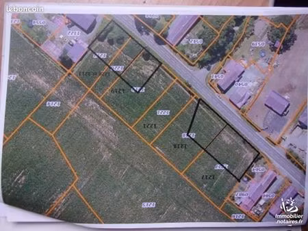 terrain 1000 m² le favril