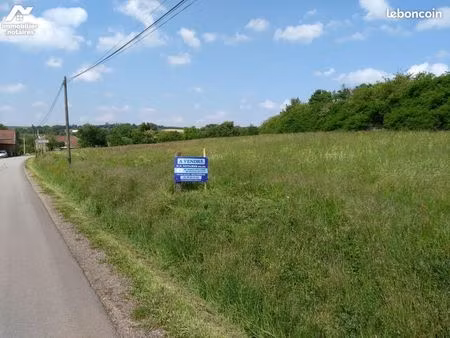 terrain 1700 m² dommartin aux bois
