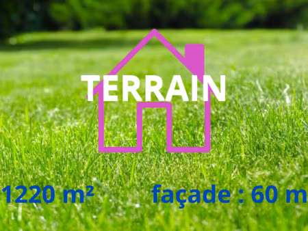 vente terrain 1220 m² avesnes-le-comte (62810)