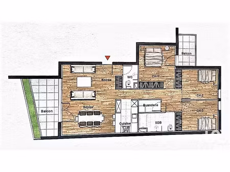 vente appartement 4 pièces 86 m² à epinay-sur-seine (93800)  337 858 €