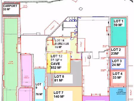 entrepot lot 14 calais 86m²