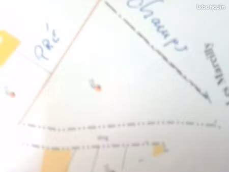 terrain a vendre à avant les marcilly