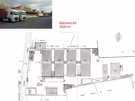 entrepot - logistique 3500m2