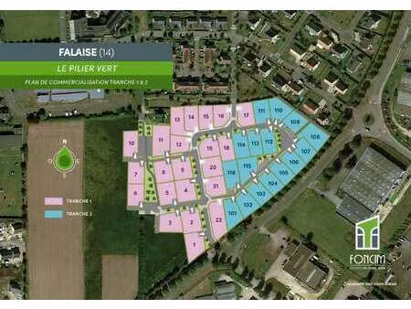 vente terrain à falaise (14700) : à vendre / falaise