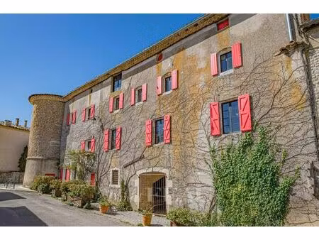vente chateau 10 pièces 300m2 banon 04150 - 639000 € - surface privée