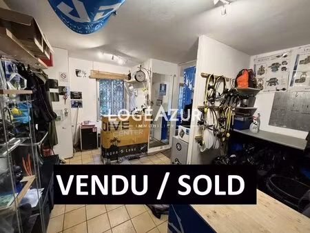 vente local commercial - golfe juan - port