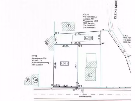 grond te koop in aarschot