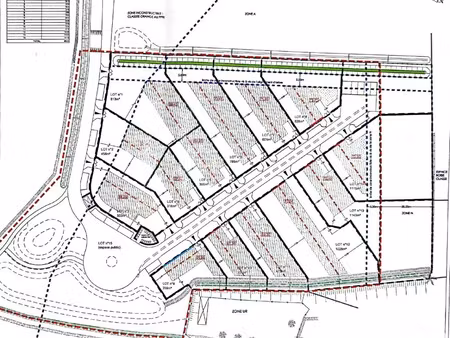 vente terrain 626 m²