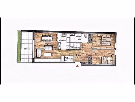 vente appartement 3 pièces 64 m² à epinay-sur-seine (93800)  273 078 €