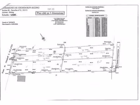 en vente terrain constructible 8 ares – 77 500 € |grindorff-bizing