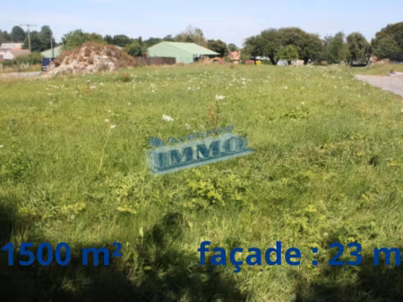en vente terrain constructible 15 ares – 65 000 € |monchy-au-bois