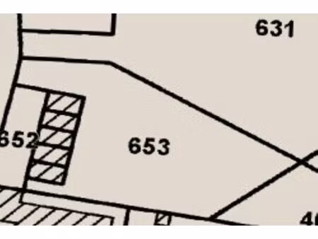 en vente terrain constructible 6 63 ares – 13 000 € |moyenmoutier