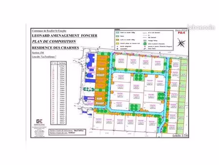 terrain à bâtir roullet