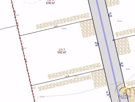 en vente terrain constructible 5 32 ares – 146 120 € |talmont-saint-hilaire