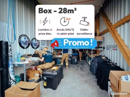 garage/box 28 m² barentin