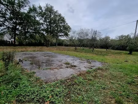 vente terrain 2283 m² à charenton-du-cher (18210)  23 000 €