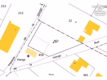 terrain 1115 m² goux sous landet