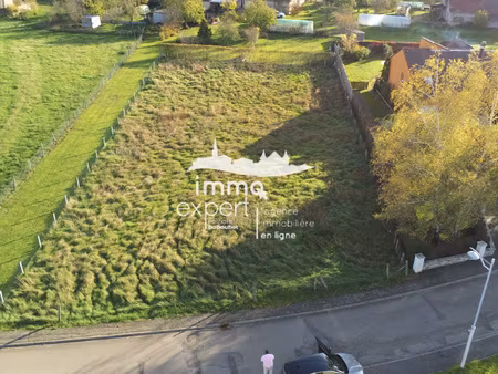 terrain constructible de 1660m2 en vente à villers (88)