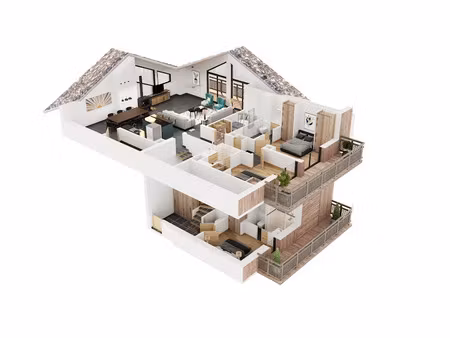 vente appartement 3/4 pièces 92.7 m² à l'alpe d'huez (38750)  1 522 000 €