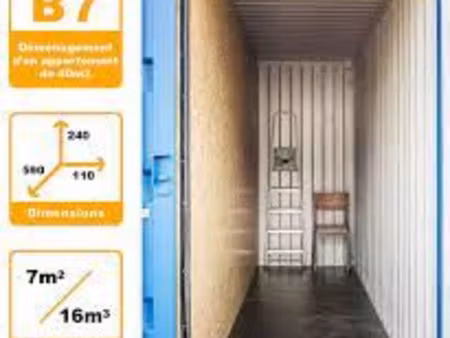 self stockage  garde meubles  box  entrepôts - a partir de 7m2 (16 m3)