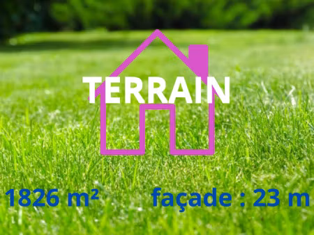 vente terrain 1826 m² agnez-lès-duisans (62161)