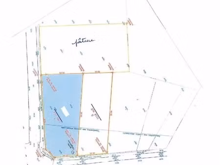 en vente terrain constructible 11 19 ares – 127 000 € |saint-aubin
