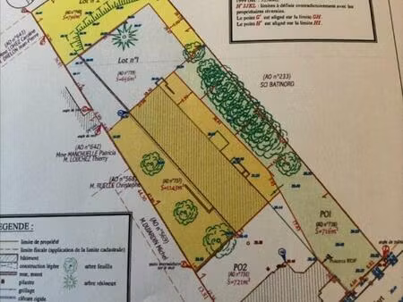 vente terrain 656 m² wingles (62410)