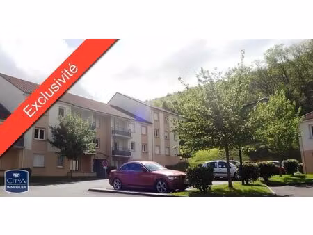 vente appartement 3 pièces 63m2 nouzonville 08700 - 61000 € - surface privée