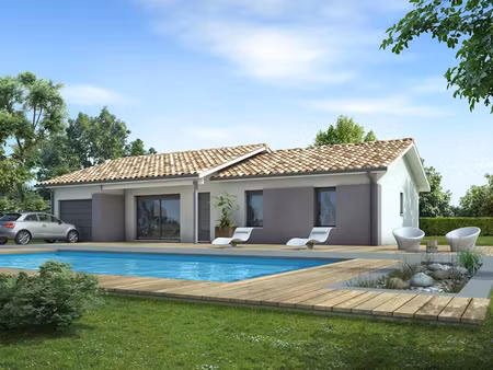 vente maison neuve 4 pièces 90 m² à saint-laurent-d'arce (33240)  190 000 €