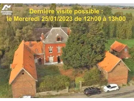 vente maison 10 pièces 100 m² richebourg (62136)