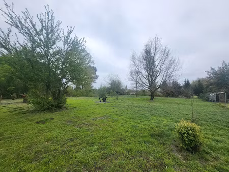vente terrain 1000 m² à blaye (33390)  42 000 €