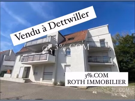 en vente appartement 63 26 m² – 119 900 € |dettwiller