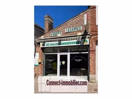 à louer fonds de commerce 140 m² – 770 € |cambrai