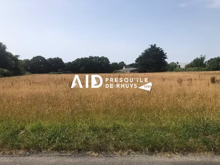 terrain viabilisé entre vannes et plages océaniques - le hézo
