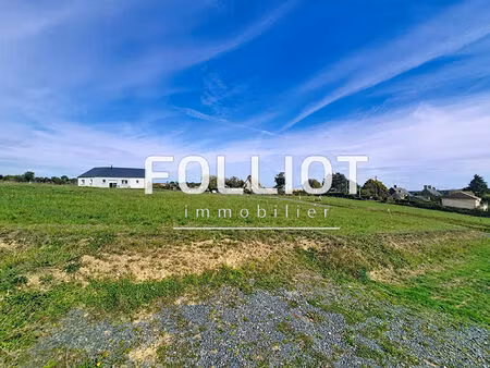 a vendre terrain montillieres sur orne 650 m2