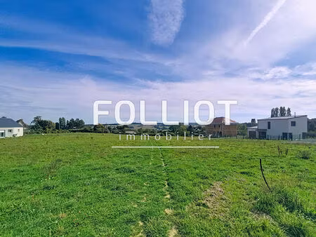 a vendre terrain montillieres sur orne 679 m2