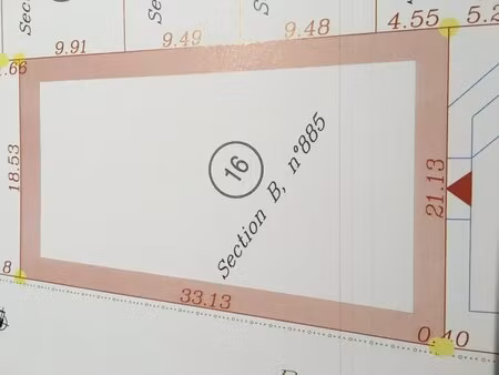 en vente terrain non constructible 663 m² – 51 500 € |louvroil