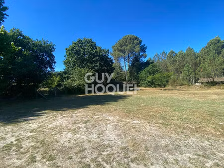 terrain centre-bourg escource 1490 m2