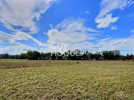 terrain plat 2116 m² proche hagetmau avec vue dégagée
