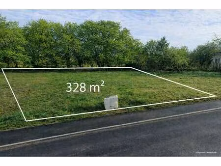 vente terrain à lanester (56600) : à vendre / 328m² lanester