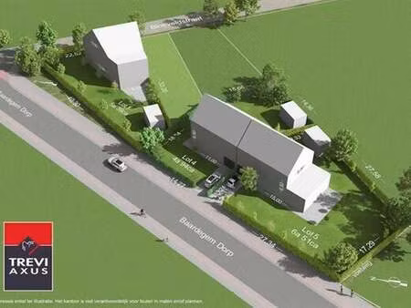 terrain à vendre à baardegem € 149.000 (jw240) - trevi axus vastgoed | zimmo
