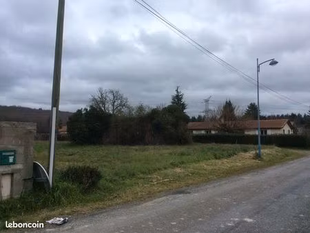 terrain plat constructible 2 lots possibles