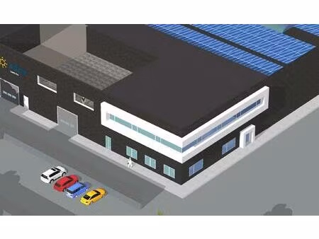 kantoor met magazijn te huur