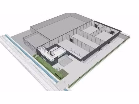 entrepôt avec option résidentielle à louer